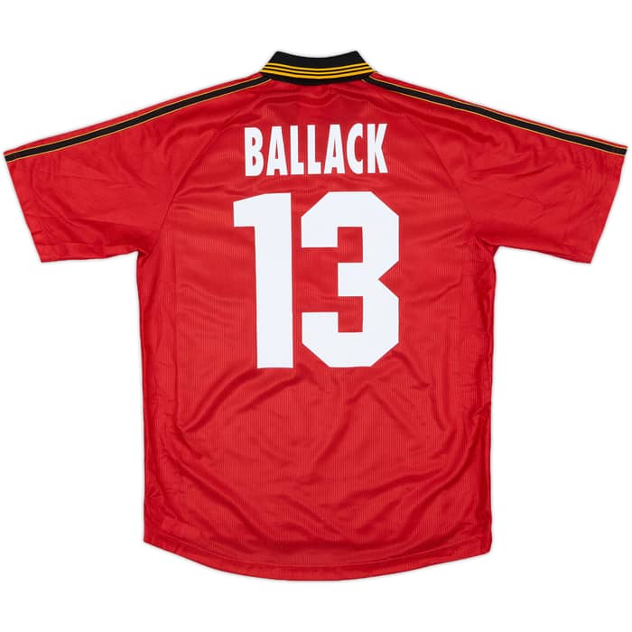1998-00 Bayer Leverkusen Home Shirt Ballack #13 - 8/10 - (Y)