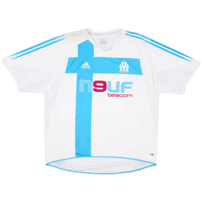 2004-05 Olympique Marseille Home Shirt Nasri #22 - 5/10 - (XL)