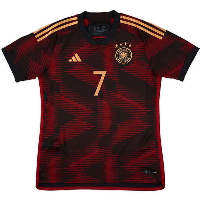 2022-23 Germany Away Shirt Havertz #7 - 10/10 - (M)