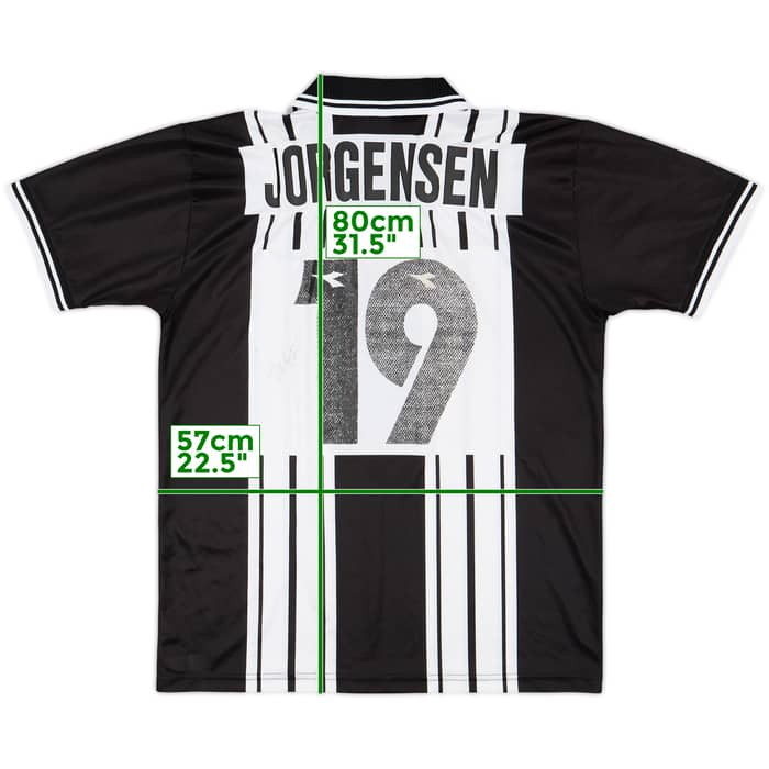 1998-99 Udinese European Home Shirt Jorgensen #19 - 5/10 - (M)