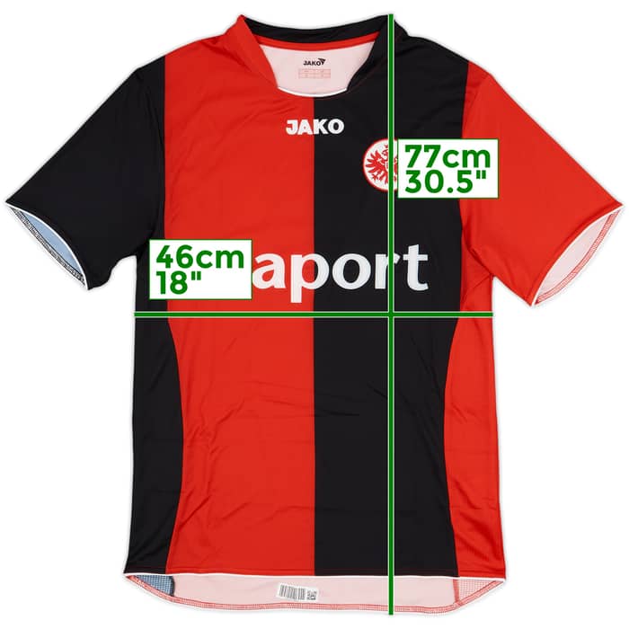 2007-09 Eintracht Frankfurt Home Shirt Amanatidis #18 - 7/10 - (S)