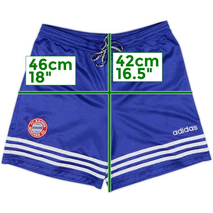 1995-97 Bayern Munich Home Shorts - 6/10 - (M)