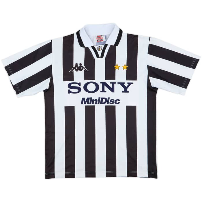 1995-97 Juventus Basic Home Shirt #9 - 6/10 - (S)