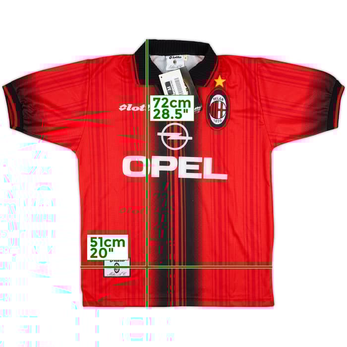 1997-98 AC Milan Fourth Shirt (M)