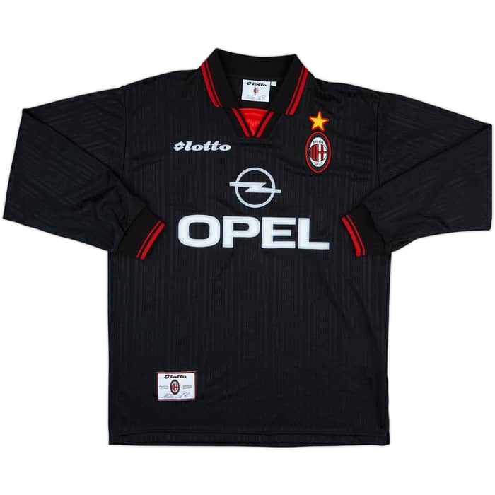 1997-98 AC Milan Third L/S Shirt - 10/10 - (M)
