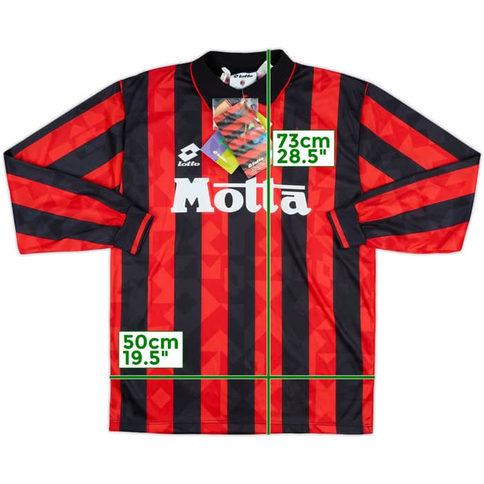 1993-94 AC Milan Home L/S Shirt (L)
