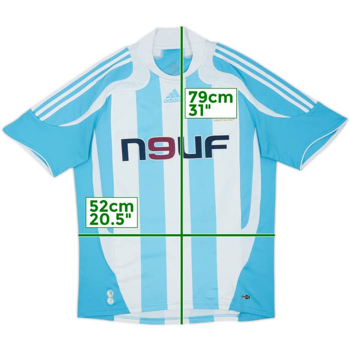2007-08 Olympique Marseille Away Shirt - 6/10 - (M)