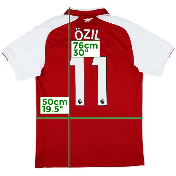 2017-18 Arsenal Home Shirt Ozil #11 - 10/10 - (M)
