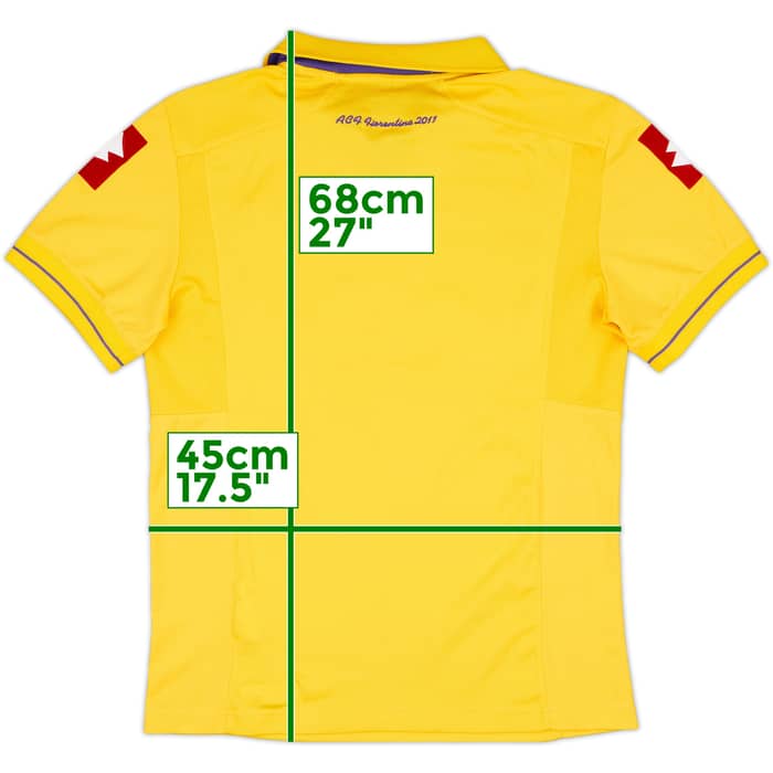 2011-12 Fiorentina Away Shirt - 5/10 - (S)