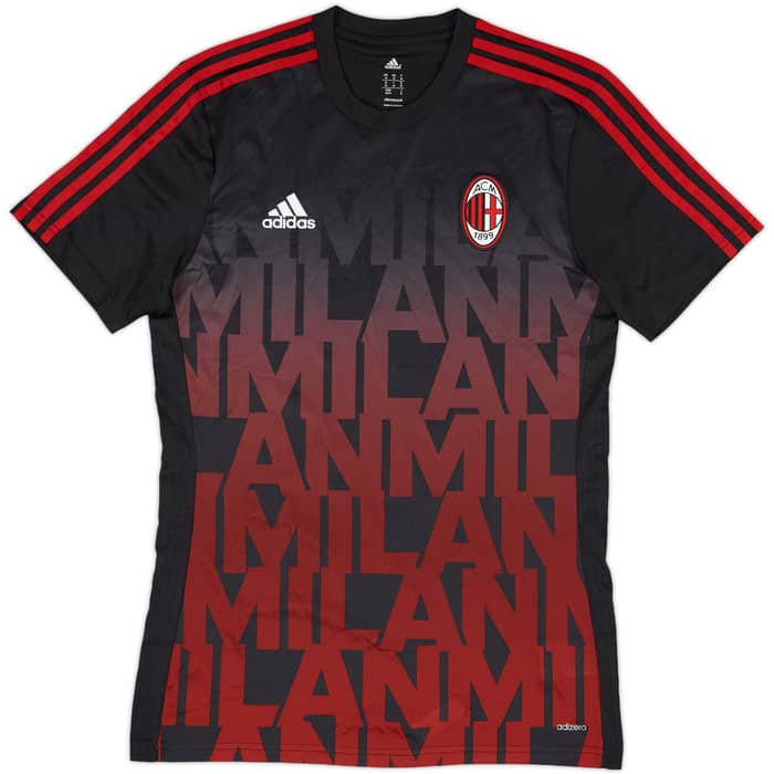2016-17 AC Milan adidas Training Shirt - 10/10 - (M)