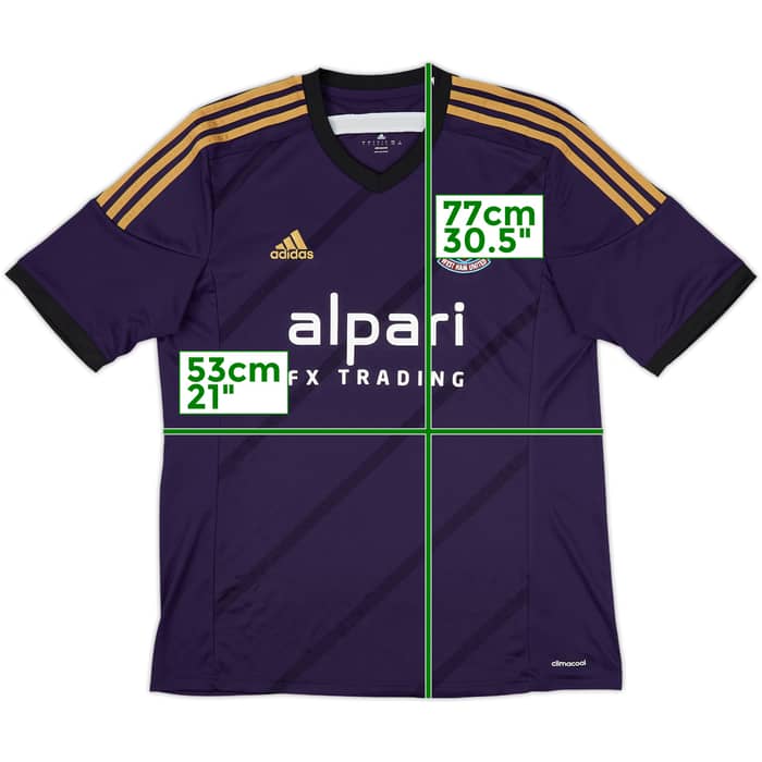2014-15 West Ham Third Shirt Noble #16 - 10/10 - (L)