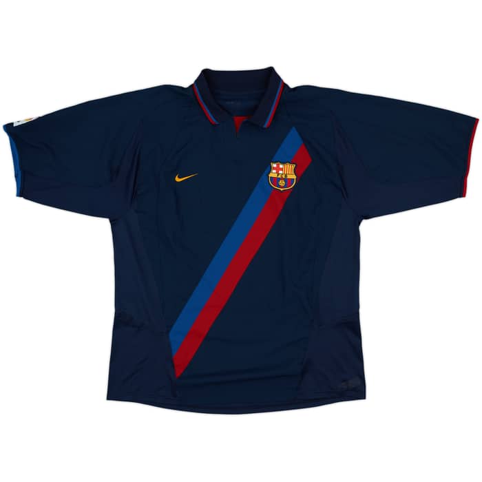 2003-04 Barcelona Third Shirt Ronaldinho #10 - 9/10 - (XL)