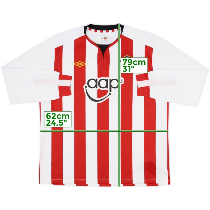 2011-12 Southampton Home L/S Shirt - 7/10 - (XXL)