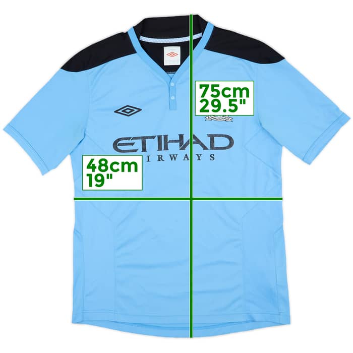 2011-12 Manchester City Umbro Polo Shirt - 5/10 - (M)