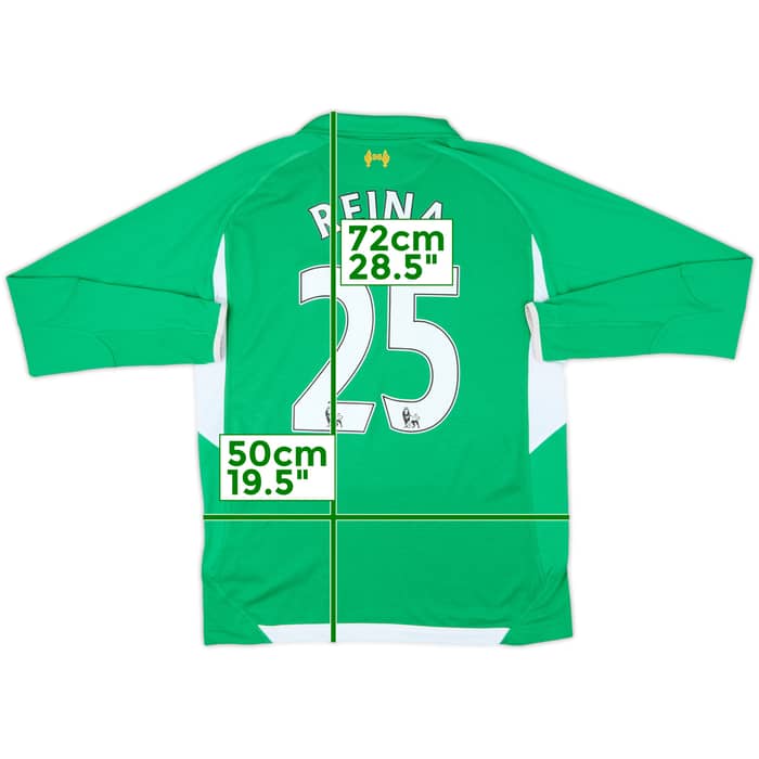 2012-13 Liverpool GK Shirt Reina #25 - 9/10 - (S)