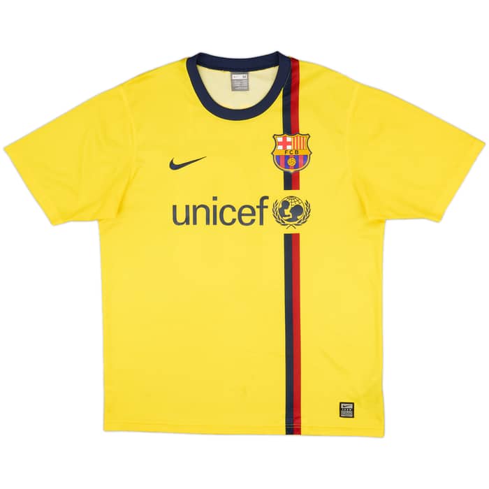 2008-10 Barcelona Basic Away Shirt Messi #10 - 8/10 - (M)