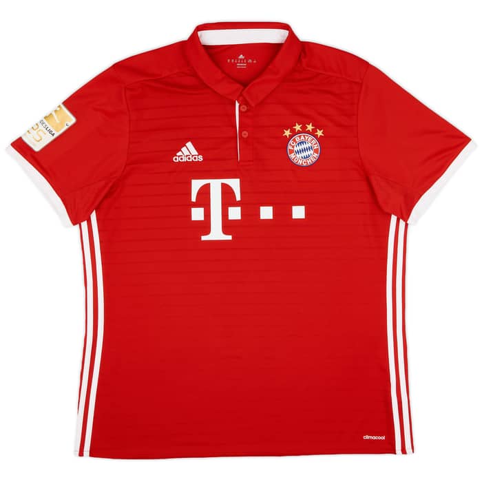 2016-17 Bayern Munich Home Shirt Muller #25 - 5/10 - (XL)