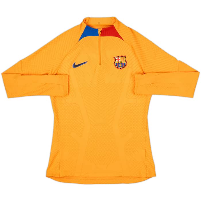 2022-23 Barcelona Nike 1/4 Zip Training Top - 6/10 - (M)