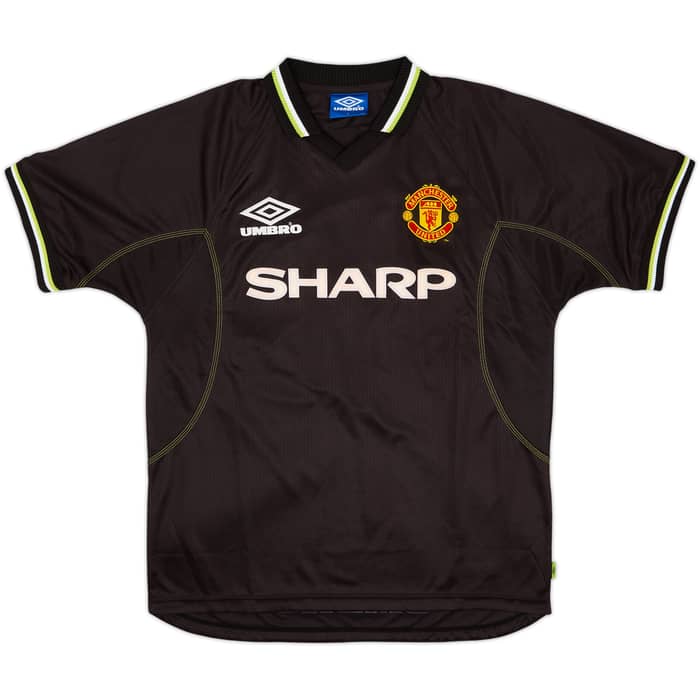 Shorts de la tercera equipación del Manchester United 1998-99 - 9/10 - (M)