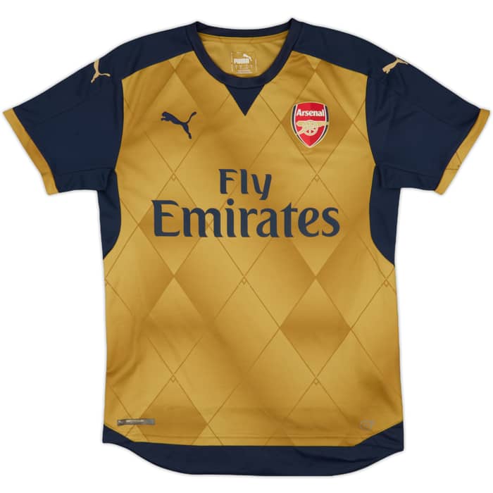 2015-16 Arsenal Away Shirt Rosicky #7 - 7/10 - (S)