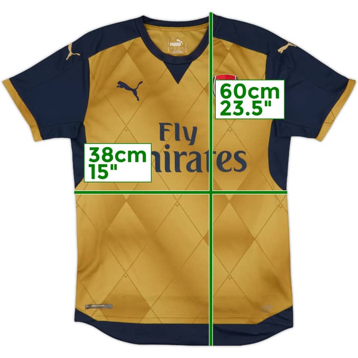 2015-16 Arsenal Away Shirt Rosicky #7 - 7/10 - (S)
