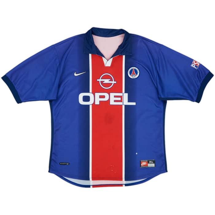 1998-99 Paris Saint-Germain Home Shirt Okocha #10 - 5/10 - (XL)