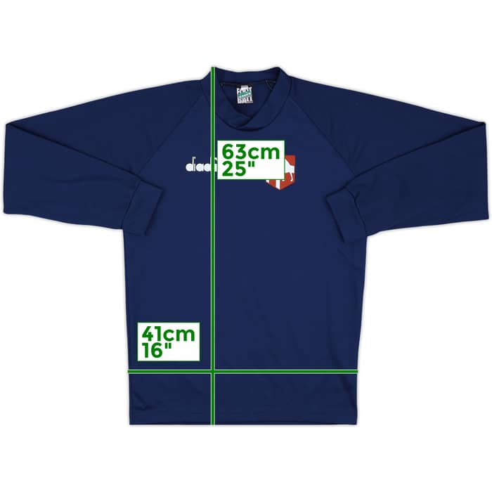 1998-99 Padova Diadora Training L/S Shirt - 4/10 - (L)