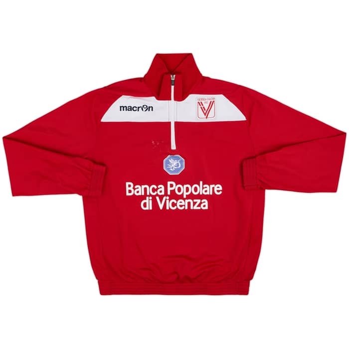2015-16 Vicenza Macron 1/4 Zip Tracksuit - 5/10 - (M)