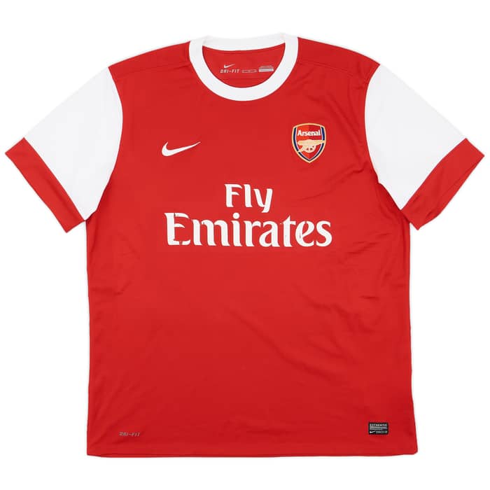 2010-11 Arsenal Home Shirt Fabregas #4 - 5/10 - (XL)