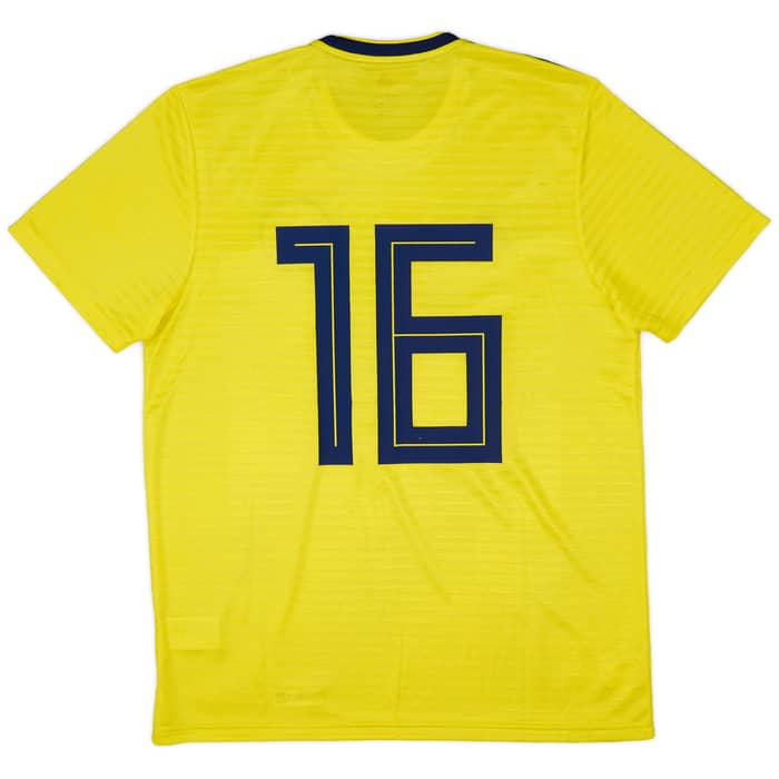 2017-18 Scotland Away Shirt #16 - 9/10 - (L)