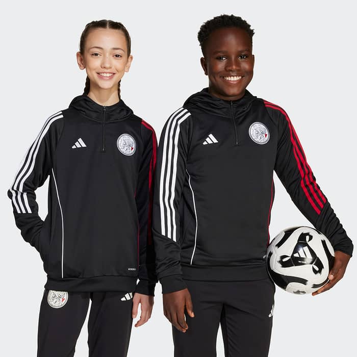 2025-26 Ajax adidas 1/4 Zip Hooded Top (KIDS)