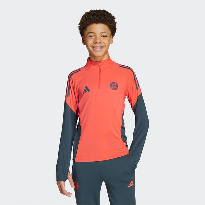 2025-26 Bayern Munich adidas 1/4 Zip Training Top (KIDS)