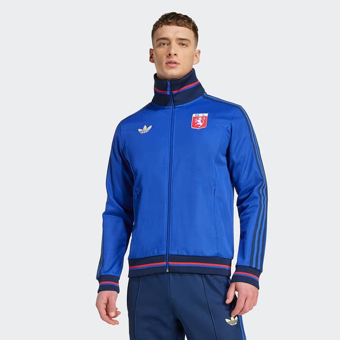 2025-26 Lyon adidas Originals 75th Anniversary Track Jacket