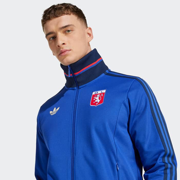 2025-26 Lyon adidas Originals 75th Anniversary Track Jacket