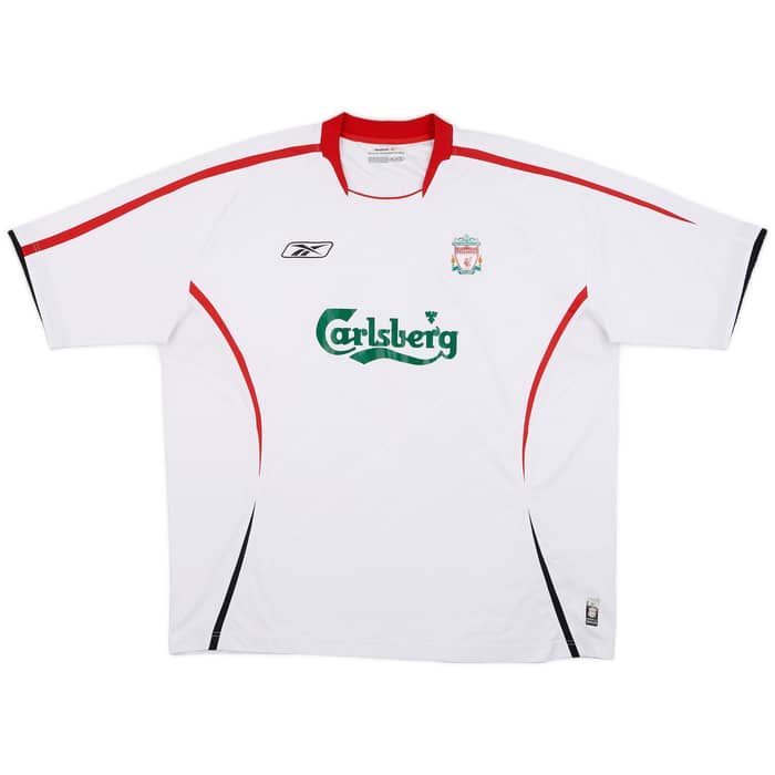 2005-06 Liverpool Away Shirt Fowler #11 - 8/10 - (XXL)