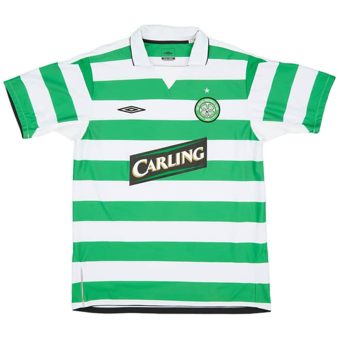 2004-05 Celtic Home Shirt Petrov #19 - 8/10 - (L)