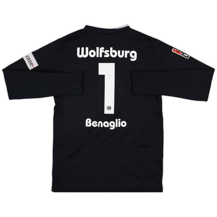 2008-09 Wolfsburg GK Shirt Benaglio #1 - 8/10 - (XL.Boys)