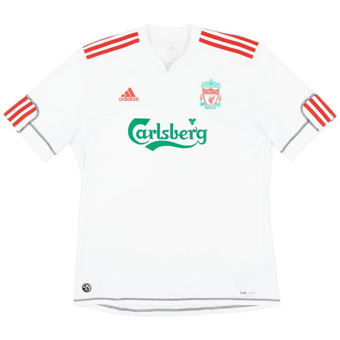 2009-10 Liverpool Third Shirt Gerrard #8 - 7/10 - (L)