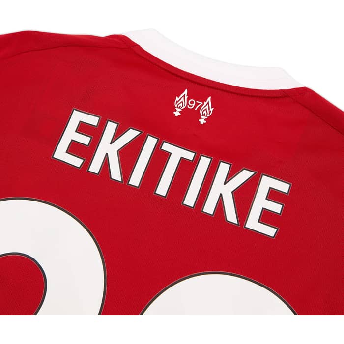 2025-26 Liverpool Home L/S Shirt Ekitike #22 