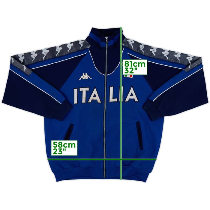 2000-01 Italy Kappa Track Jacket - 5/10 - (XL)