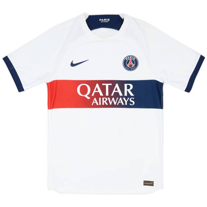 2023-24 Paris Saint-Germain Authentic Away Shirt - 5/10 - (XL)