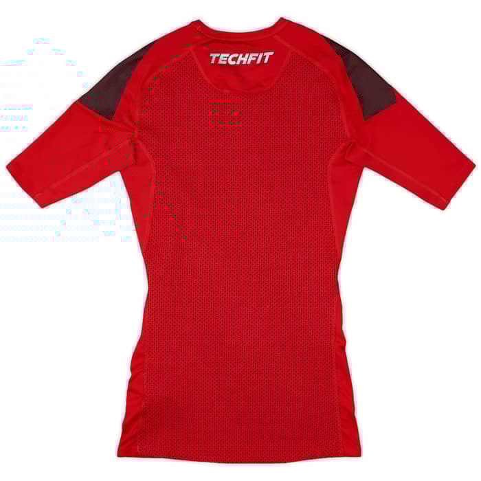 2015-16 Manchester United adidas TechFit Base Layer - 9/10 - (S)