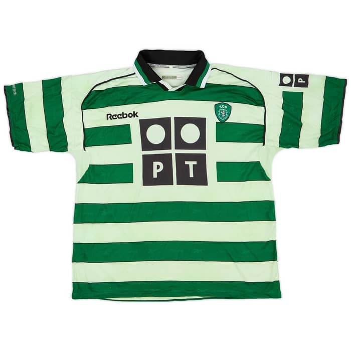 2001-02 Sporting CP Home Shirt - 4/10 - (L)