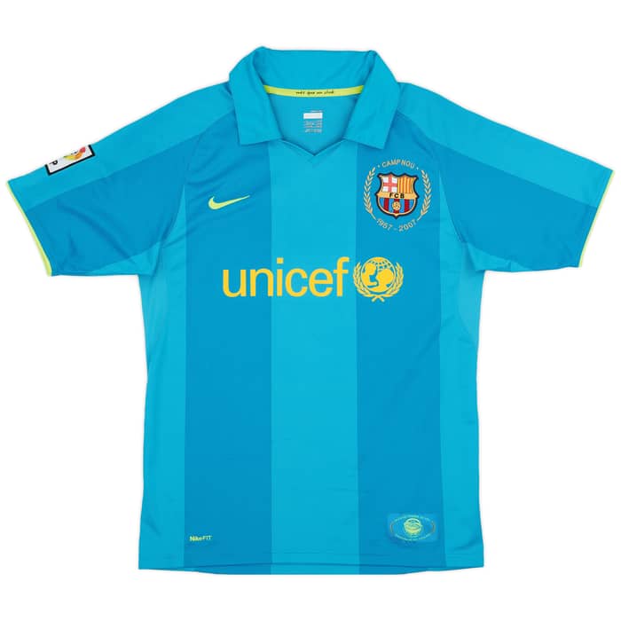 2007-09 Barcelona Away Shirt Messi #19 - 8/10 - (S)