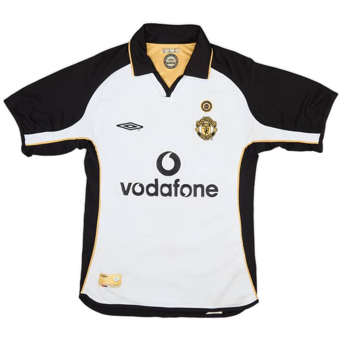 2001-02 Manchester United Centenary Away/Third Shirt Scholes #18 - 5/10 - (S)