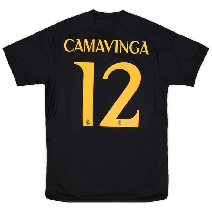 2023-24 Real Madrid Away Shirt Camavinga #12 - 9/10 -(M)