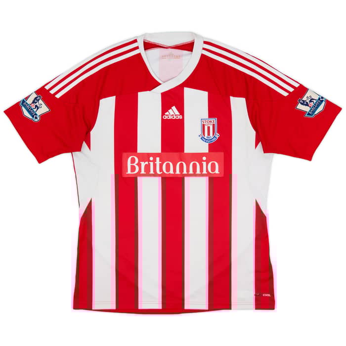 2011-12 Stoke City Home Shirt Pennant #16 - 7/10 - (L)