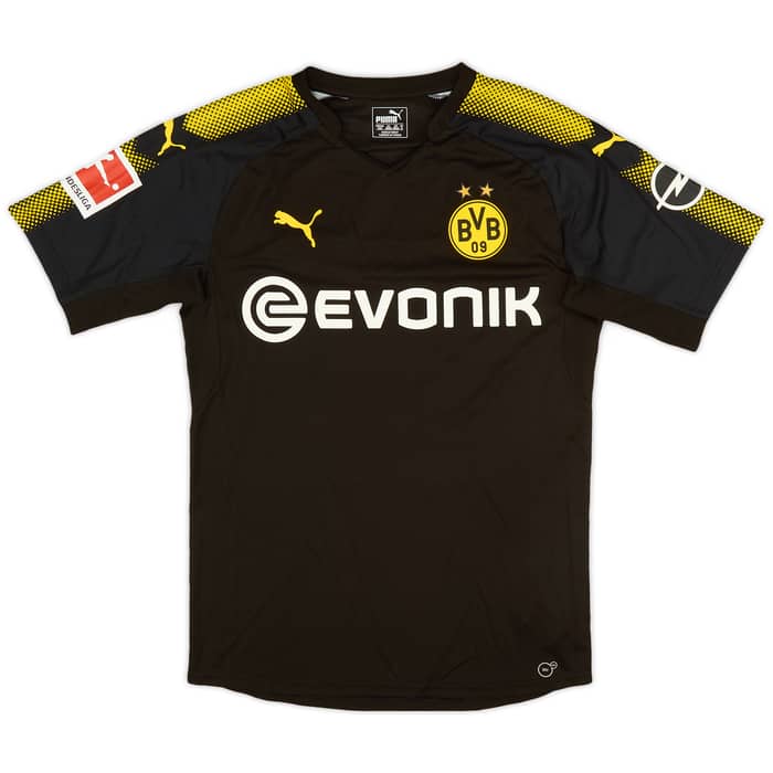 2017-18 Borussia Dortmund Authentic Away Shirt Weigl #33 - 8/10 - (M)