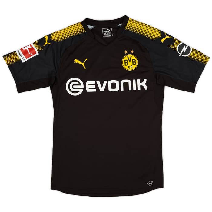 2017-18 Borussia Dortmund Authentic Away Shirt Durm #37 - 6/10 - (M)