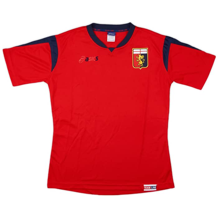 2009-10 Genoa Asics Training Shirt - 4/10 - (XL.Boys)